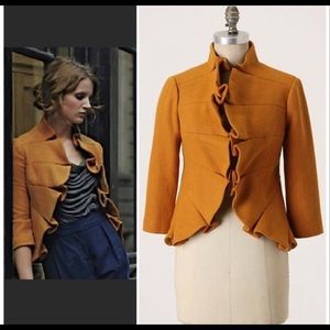 Tabitha Terrace House Mustard Jacket & Cameo